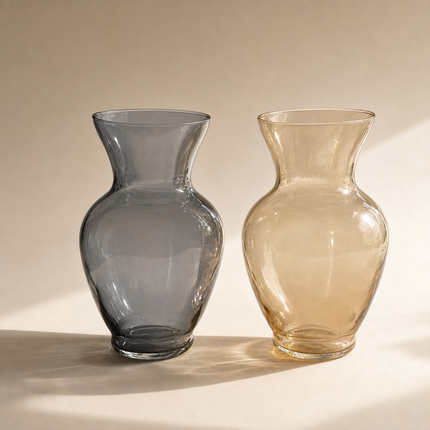 Smoky Hue Vases