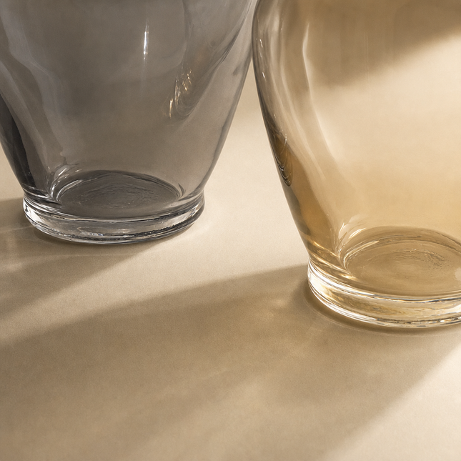Smoky Hue Vases