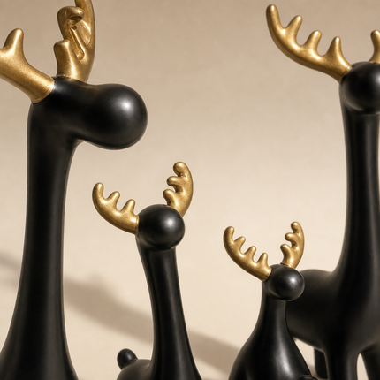 Antlered Herd Quartet — Black