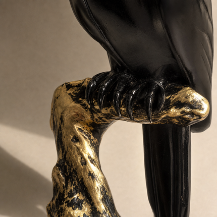 Parrot Perch Sculpture — Onyx