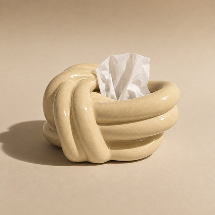 Knotted Coil tissue box