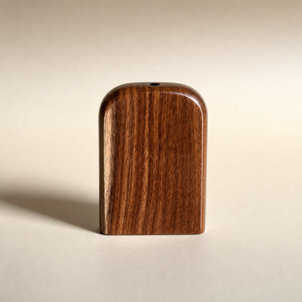 Rectangular wood bukhoor holder