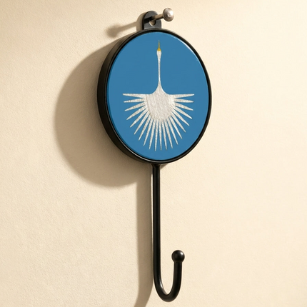 Crane Motif Hooks