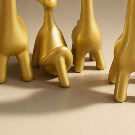 Antlered Herd Quartet — Gold