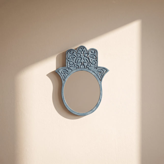 Hamsa Reflection Wall Mirror