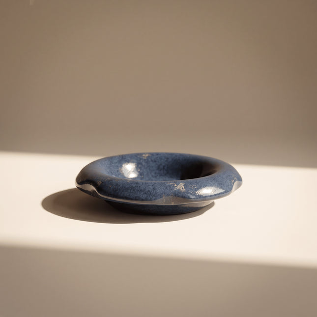 Handcrafted Glazed Clay Trinket Dish