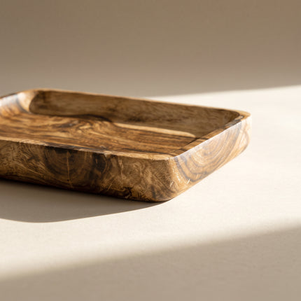 Natural Wood Grain Serving Tray