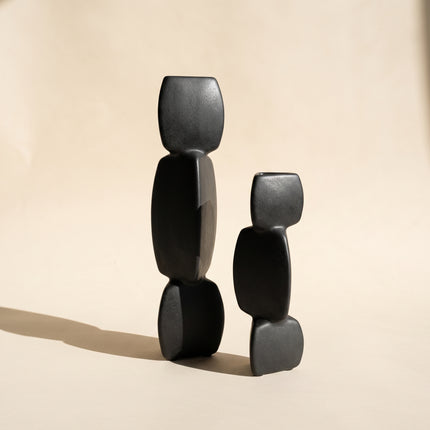 Pottery balance Vase Set