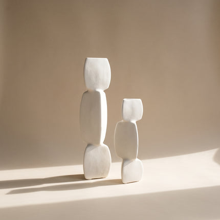 Pottery balance Vase Set