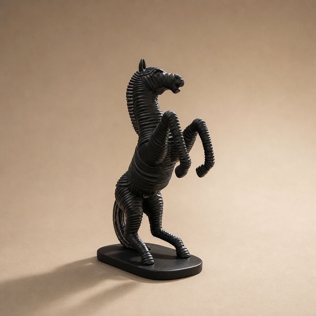 Textured Horse Sculptures