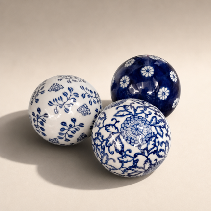 Porcelain Blossom Trio