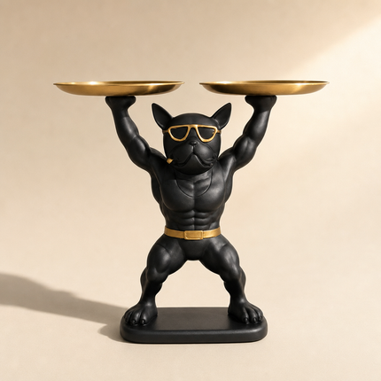 Muscular Bulldog Tray