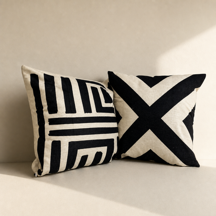 Monochromatic Cushion Duo