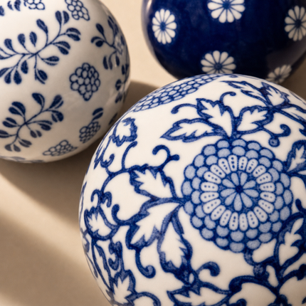 Porcelain Blossom Trio
