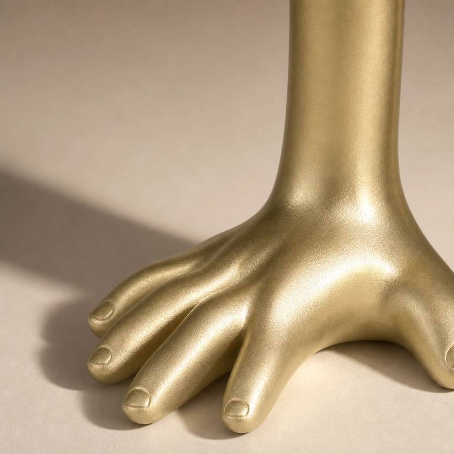 Golden Knot Sculpture