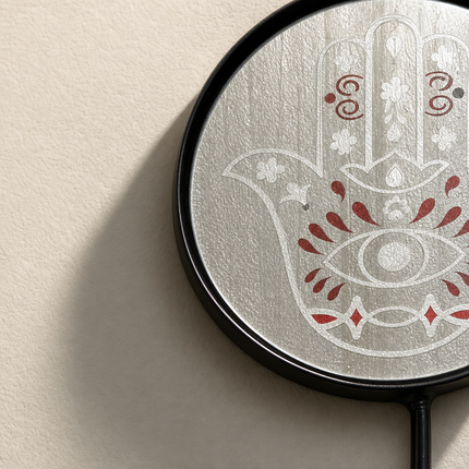 Mirrored Hamsa Hook