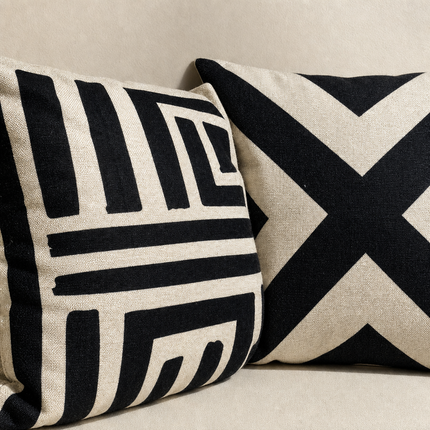 Monochromatic Cushion Duo