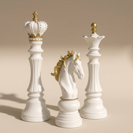 Regal Chess Trio Sculptures