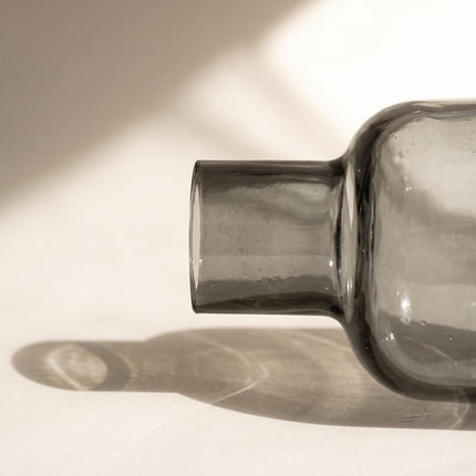 Smokey Cylinder Vase