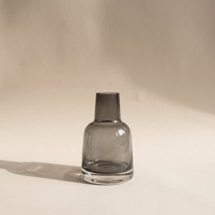 Smokey Cylinder Vase