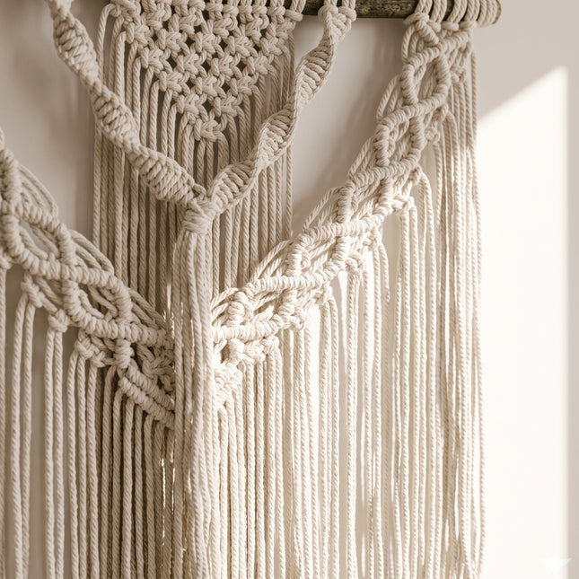 Wooden Macramé